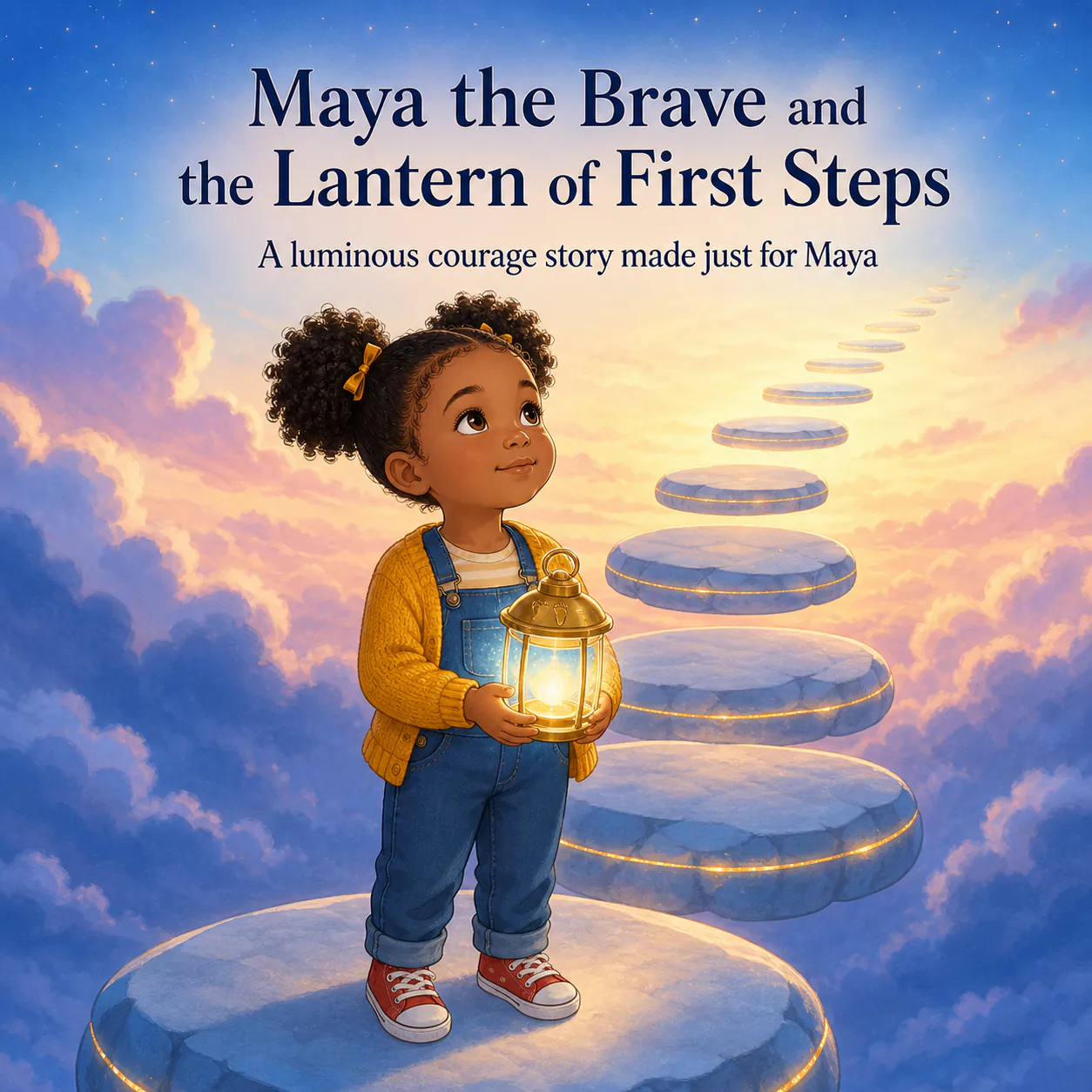 Personalized book cover for The Brave — anime in Anime illustration style